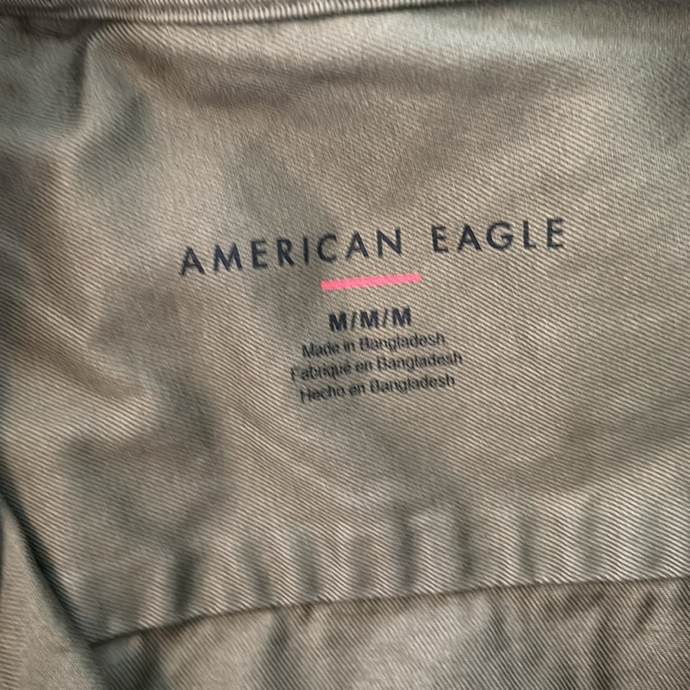 American Eagle Outfitters green military shirt Size: M - Picture 8 of 10